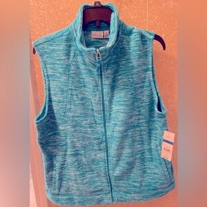 BNWT WOMENS KIM ROGERS FLEECE VEST